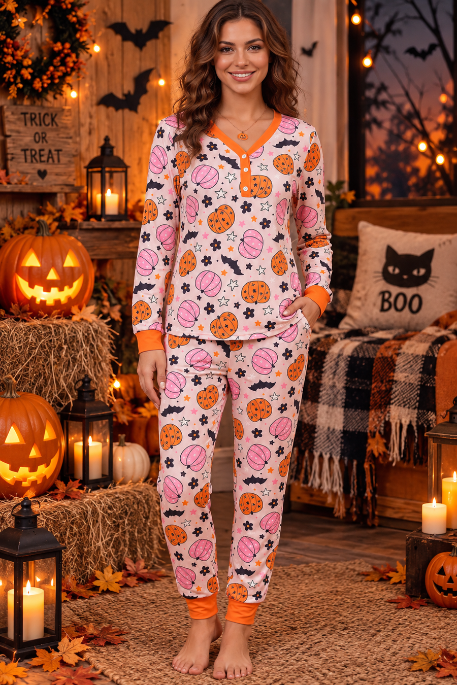 Halloween Lounge Set